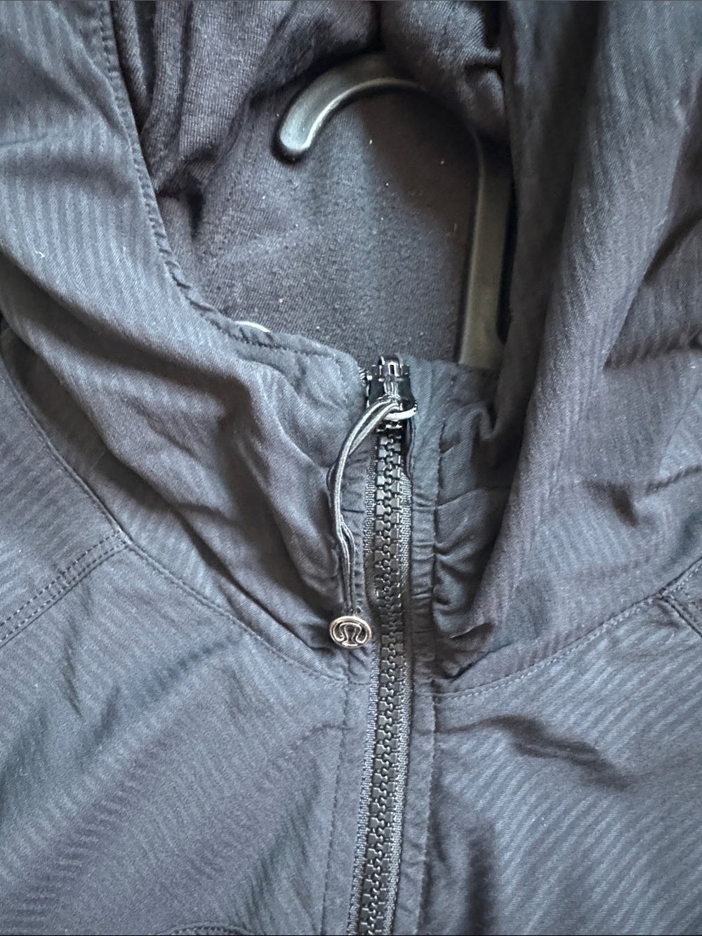 lululemon athletica Black Hooded Full-Zip Jacket - Picture 3 of 6